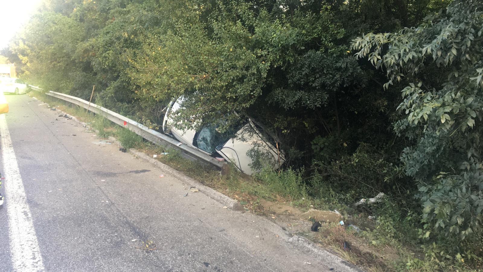 TEM'de feci kaza: 1 ölü, 9 yaralı
