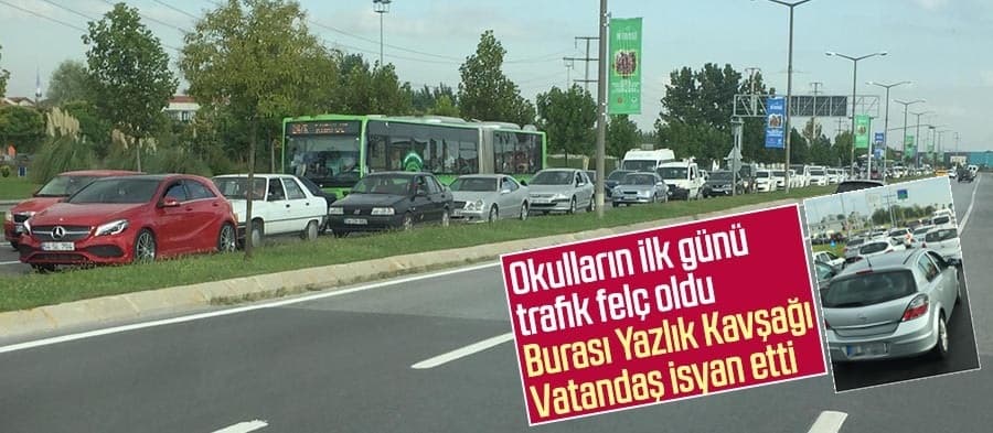 Trafik kilitlendi, vatandaş isyan etti