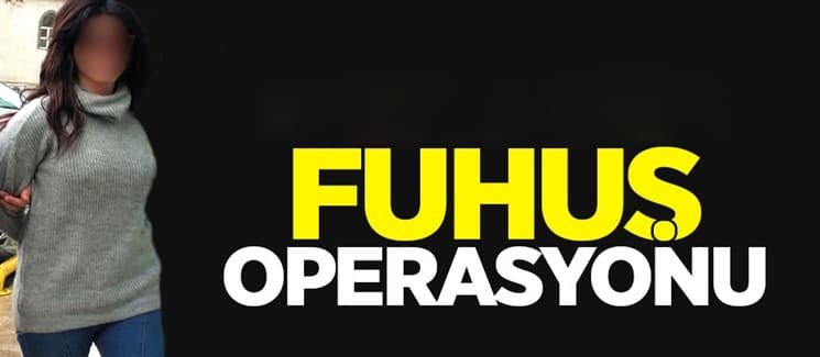 Şehirde fuhuş operasyonu