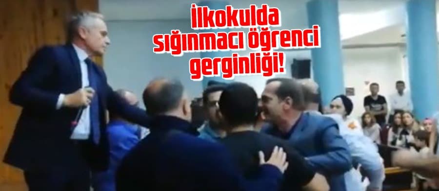 İlkokulda sığınmacı öğrenci gerginliği!