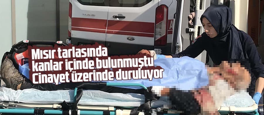 Cinayet üzerinde duruluyor
