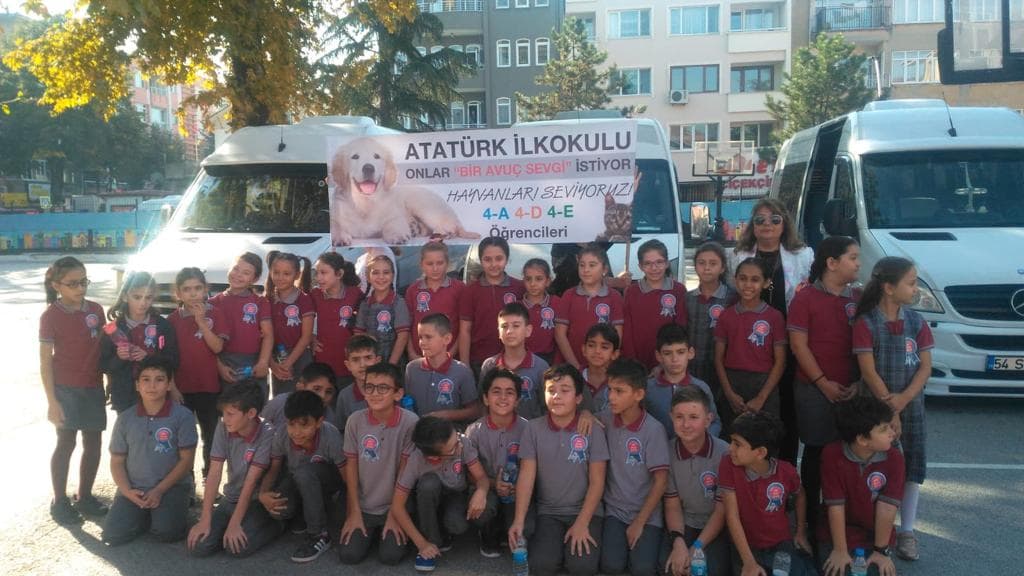 Atatürk İlkokulu'ndan anlamlı proje