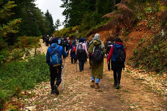 Doğa yürüyüşleri Kılıçkaya parkuruyla başladı