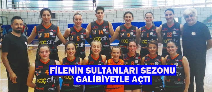 Filenin sultanları sezonu galibiyetle açtı 