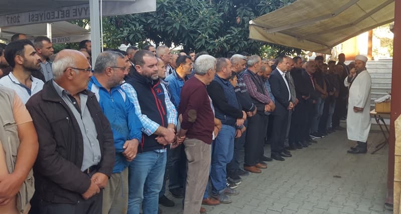 Yangında ölen Minik Yiğit'e acı veda