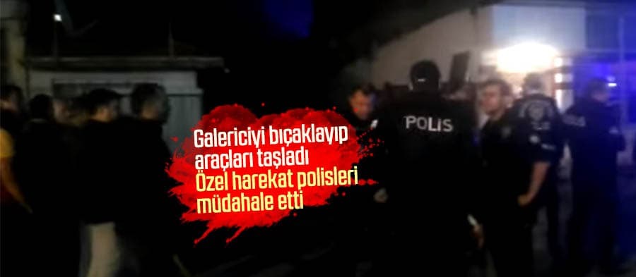 Özel harekat polisleri müdahale etti