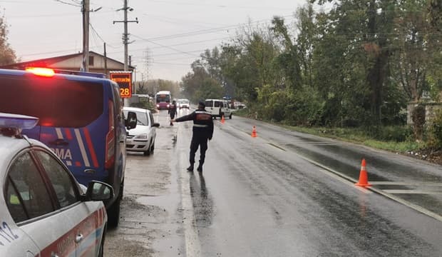 Jandarma hız denetimi yaptı