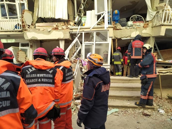 Sakarya AFAD deprem bölgesinde