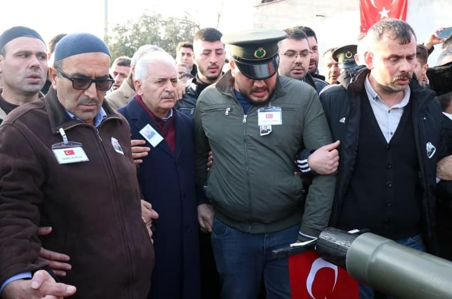 Sakarya şehidine ağladı