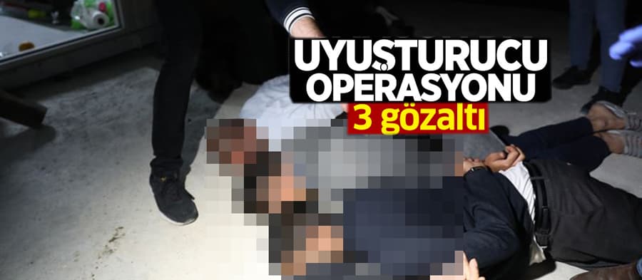 Hendek'te metamfetamin ele geçirildi!