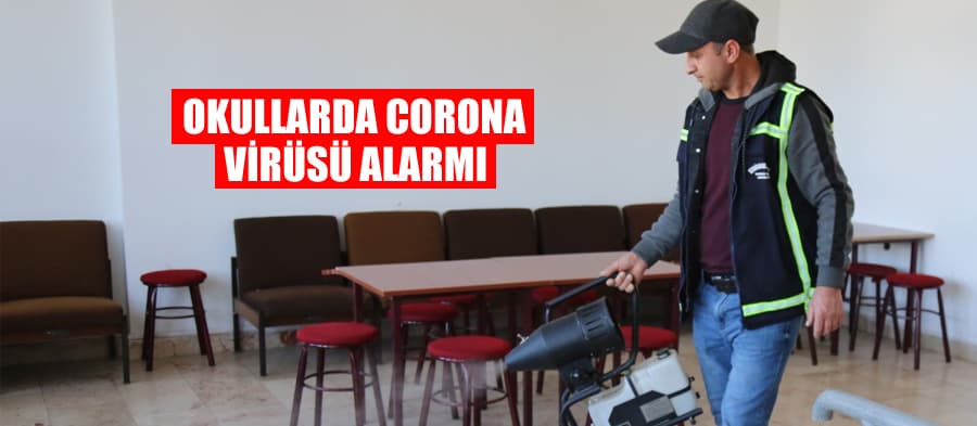 Okullarda corona virüsü alarmı