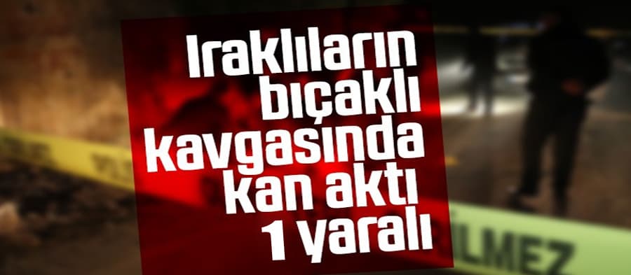 Serdivan'da mültecilerin kavgası kanlı bitti
