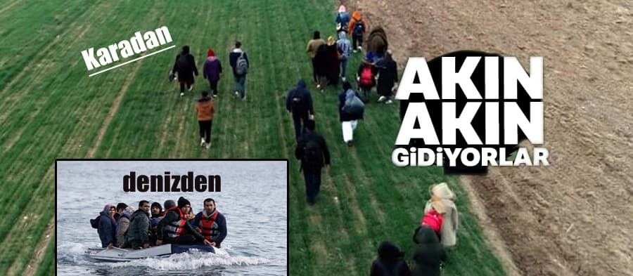 Akın akın gidiyorlar!