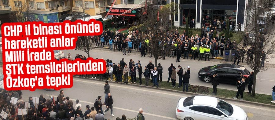 Milli İrade STK temsilcilerinden Özkoç'a tepki