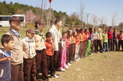 İzcilerden Milli Egemenlik Kampı