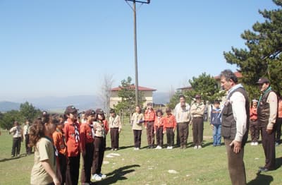 İzcilerden Milli Egemenlik Kampı