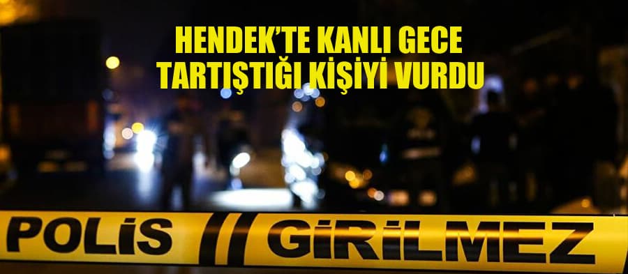 Hendek'te silahlı saldırı:1 yaralı