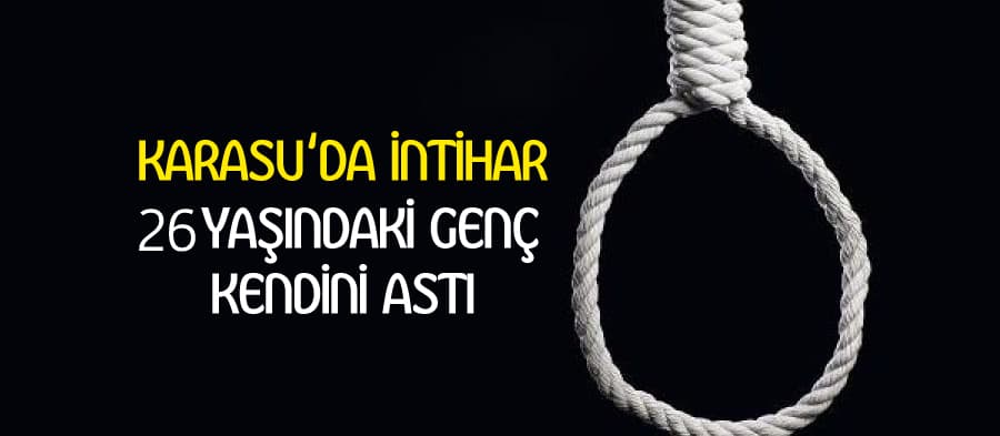 Karasu'da intihar