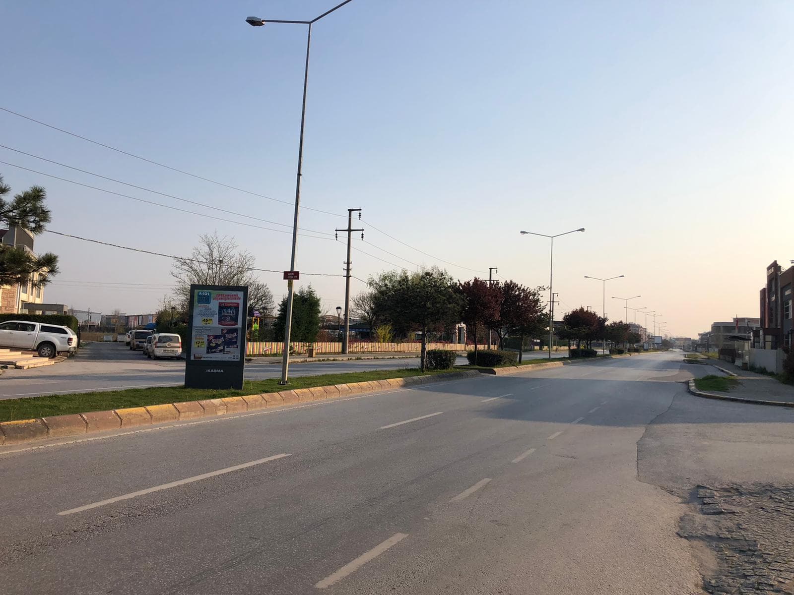 Sakarya'da sokaklar boş kaldı
