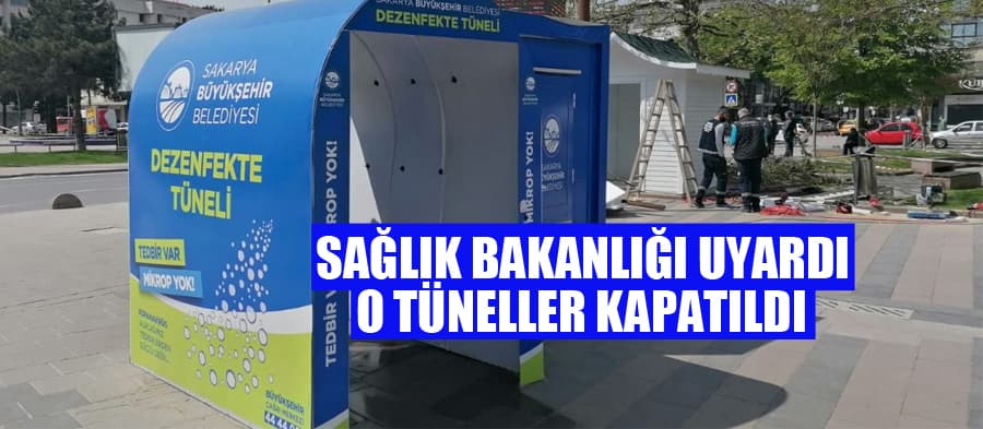 O tüneller kapatıldı!