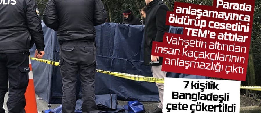 Vahşetin altından insan kaçakçılarının anlaşmazlığı çıktı

