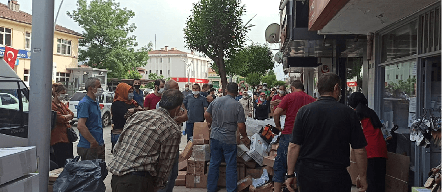 Bu kuyruk ekmek kuyruğu değil!