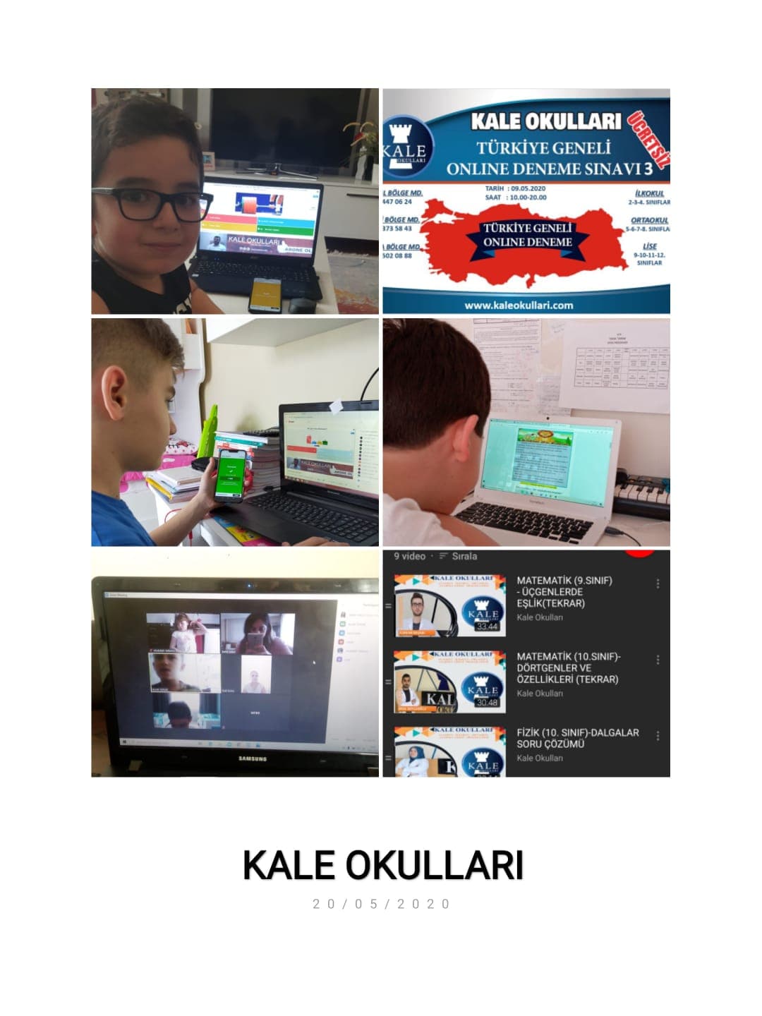 Kale Okulları Pandemi Sürecinde Verdiği Eğitimle Tam Not Aldı