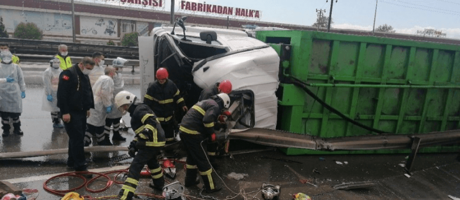 Komşuda feci kaza, Sakaryalı işçi öldü