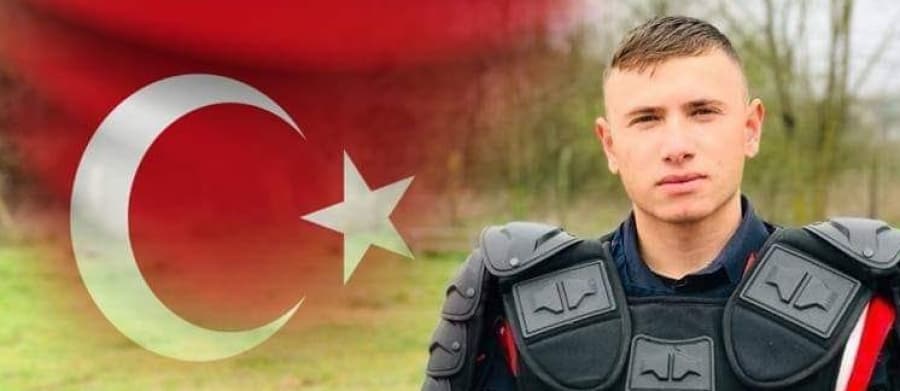Bir şehit ateşi de Afyonkarahisar'a düştü