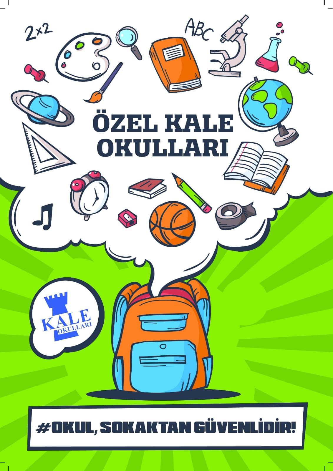 ''Okul sokaktan güvenlidir''