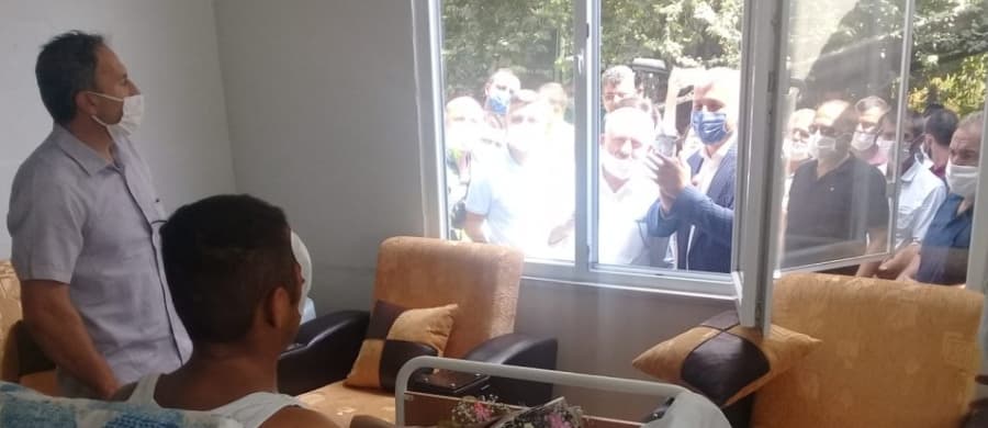 Korkunç patlamada bacaklarını kaybetmişti, taburcu oldu