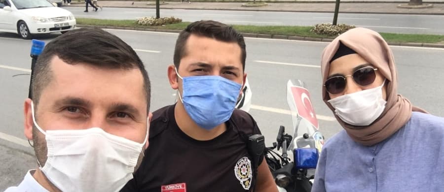 İmdatlarına polis yetişti!