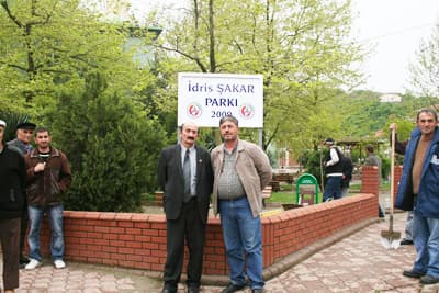 Parka İdris Şakar'ın İsmi Verildi