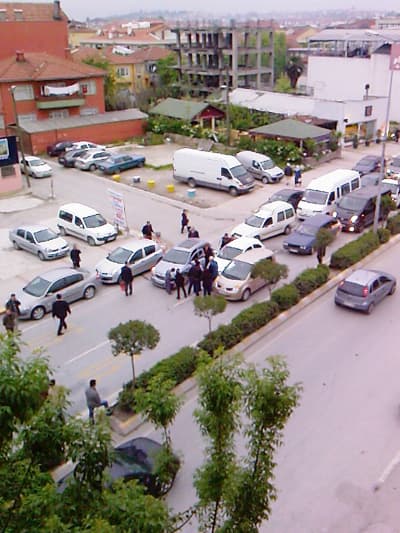 Adnan Menderes Caddesi'nde Trafik Kazası 