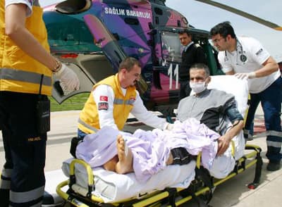 Hava Ambulansı Hızır Gibi Yetişti