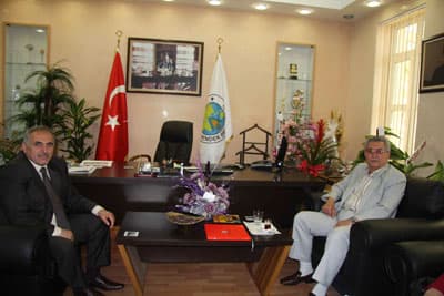 Eski Başkan Kamışoğlu'ndan Ali İnci'ye Ziyaret