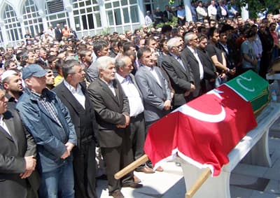 Ülkü Ocakları Başkanı Talip Akçay Toprağa Verildi