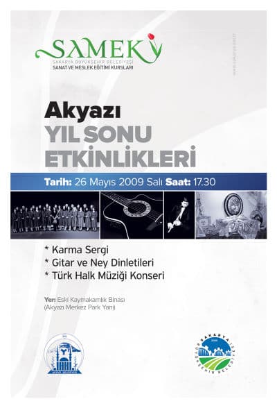 SAMEK Akyazı Yılsonu Etkinlikleri
