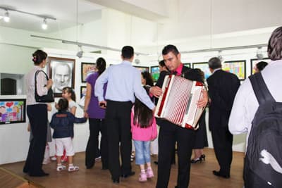 Miniklerin Hünerleri Sanatseverlerin Beğenisine Sunuldu
