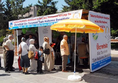 Başkan "Göz"den Geçti