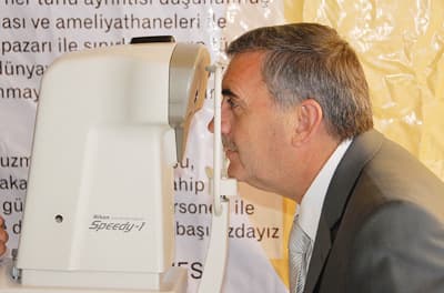 Başkan "Göz"den Geçti