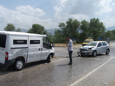 Kaza Ucuz Atlatıldı