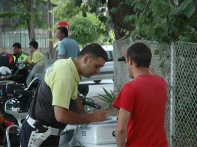 Trafik Ekipleri Denetimdeydi