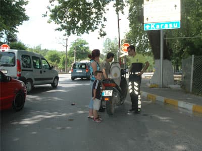 Trafik Ekipleri Denetimdeydi