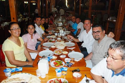 VİB Turizm; Okçuları Köşkte Ağırladı