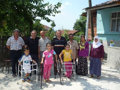 Başkan İnci, Yürüme Engellileri Ziyaret Etti