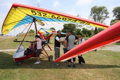 Paraşüt ve Microlight Şampiyonası Sona Erdi 