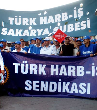 Harb-İş Sakarya Şubesi Üyelerinden Eylem