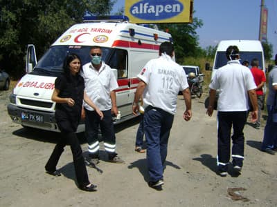 Erenler'de Yangın Çıktı