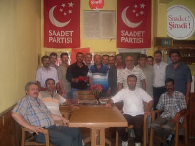 Saadet Partisi de Çin'e Tepki Gösterdi